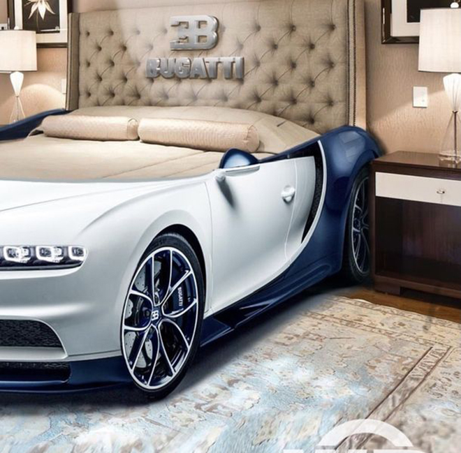 Bugatti Chiron phiên bản &#34;giường ngủ&#34; trông sẽ như thế này này - 4