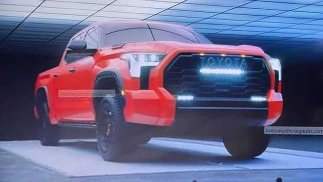 Lộ ảnh chính thức của bán tải cỡ lớn Toyota Tundra thế hệ mới - 2