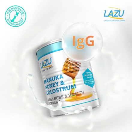 IgG là kháng thể chính trong Sữa Lazu