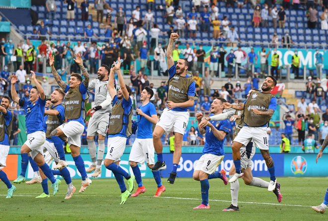 Italia đang nổi lên là một trong những ứng cử viên vô địch của EURO 2020