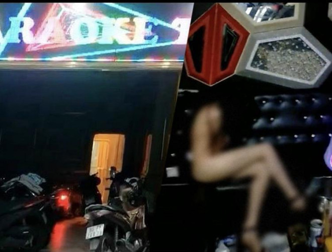 Quán karaoke Thu Hằng nơi 2 tiếp viên nữ khoả thân phục vụ 20 khách