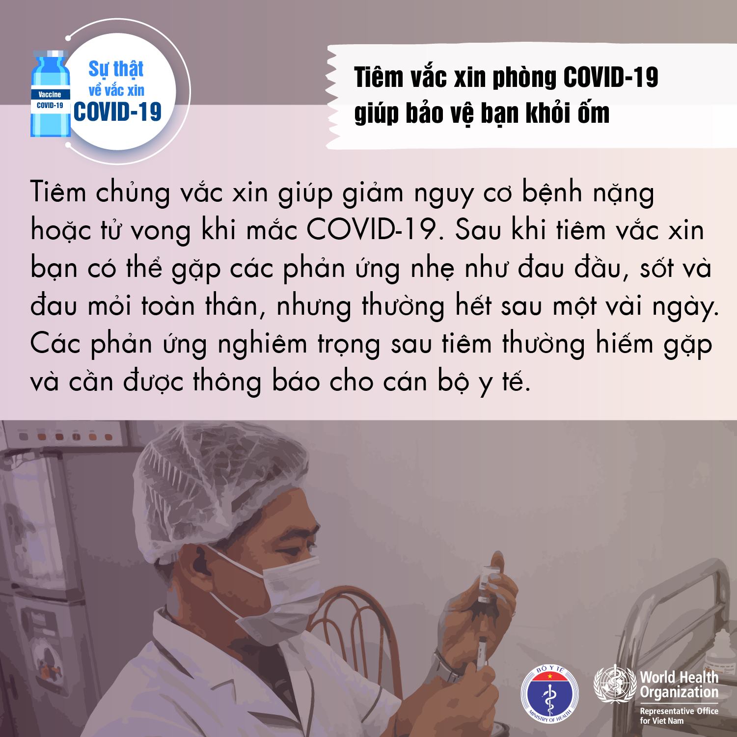 Infographic: Sự thật về vắc-xin phòng COVID-19 - 1