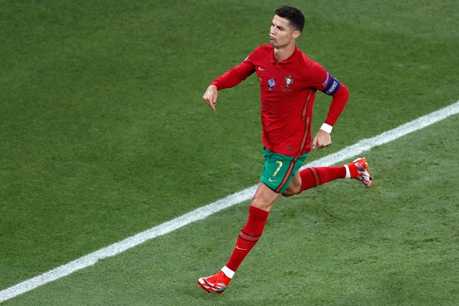 Ronaldo đã có 109 bàn cho Bồ Đào Nha
