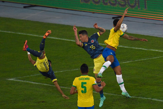 Trực tiếp bóng đá Brazil - Colombia: Neymar kiến tạo, Casemiro hóa người hùng (Copa America) (Hết giờ) - 1