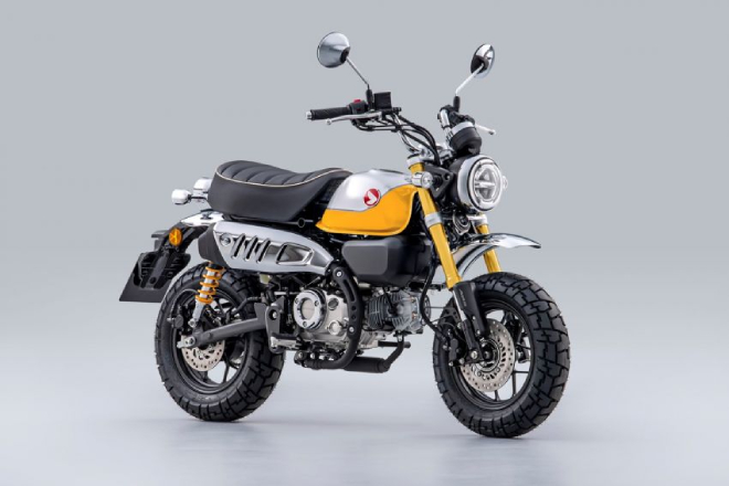 Xế khỉ 2022 Honda Monkey 125 nâng tiêu chuẩn khí thải, mang hộp số lớn hơn - 5