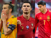 Bóng đá - Bỏ lỡ không tưởng EURO 2020: Ronaldo, Bale chung mâm &quot;vua chân gỗ&quot; Morata