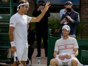 Thể thao - Federer đấu tập cùng Murray, Djokovic tự tin vô địch Wimbledon 2021