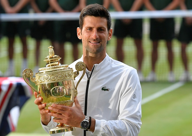 Nole đang là đương kim vô địch Wimbledon