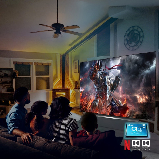 LG OLED TV mang đến trải nghiệm điện ảnh hoàn toàn khác biệt so với các dòng TV LCD/LED
