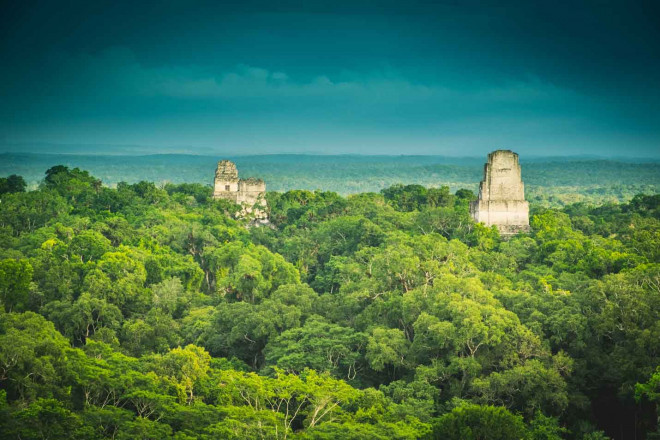 Bất chấp hàng ngàn năm, một phần của những thành phố cổ Maya vẫn đầy uy nghi trong những tán rừng già Trung Mỹ - Ảnh: ACIENT ORIGINS