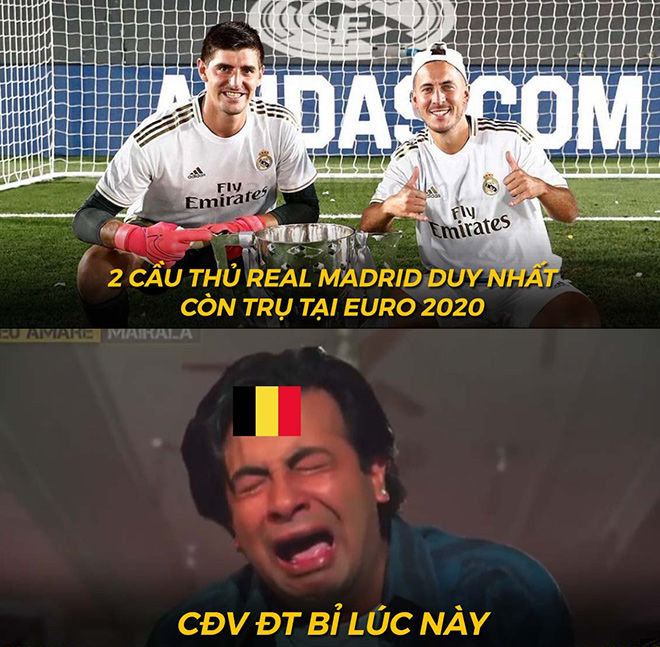 Nỗi lo của CĐV ĐT Bỉ vào lúc này.