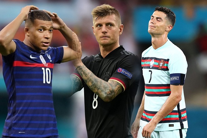 Pháp, Đức và Bồ Đào Nha cùng bị loại ở vòng 1/8 EURO 2020