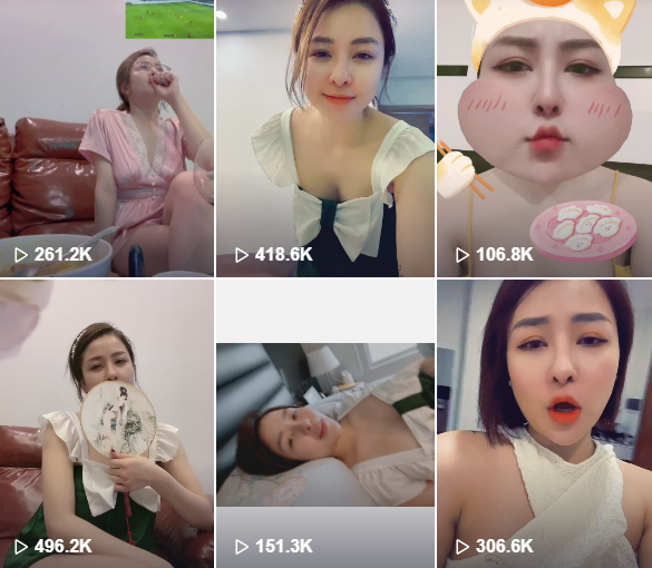 Trâm Anh có lượt view cao khi làm video TikTok