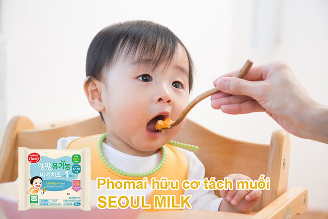 Mách mẹ 5 thực đơn ăn dặm bổ dưỡng từ phô mai hữu cơ Seoul Milk cho bé - 1