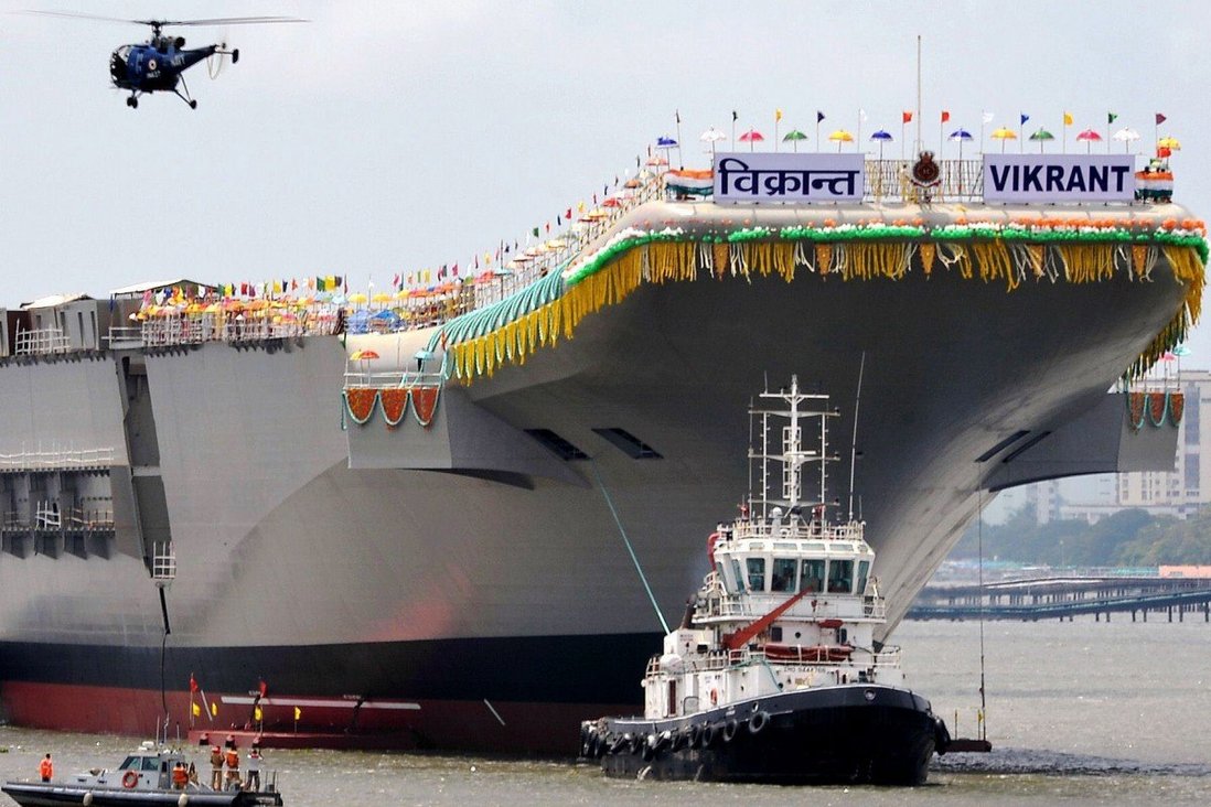 Tàu sân bay thứ hai của Ấn Độ sẽ ra biển thử nghiệm trong tháng 7.