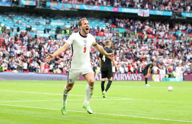 Harry Kane ghi bàn ấn định thắng lợi 2-0 cho tuyển Anh trước kình địch Đức ở Wembley