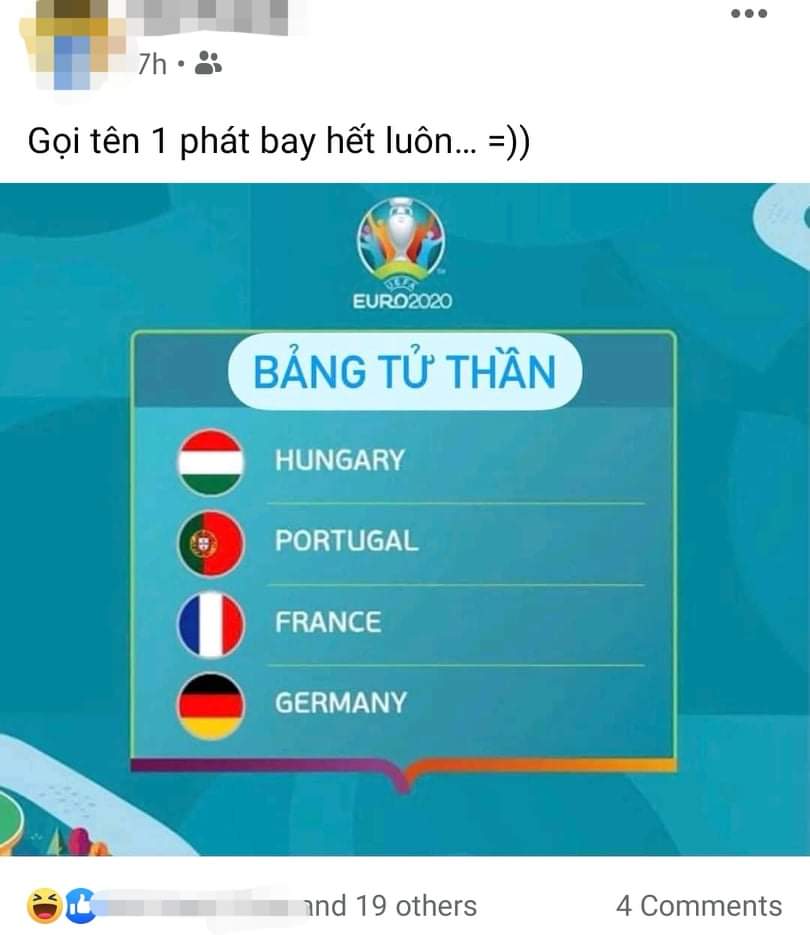 Cùng vượt vòng loại để lại bao mong chờ và hi vọng cho người hâm mộ, nhưng cả Bồ Đào Nha, Pháp và Đức lại cùng "rụng" ở vòng 1/8.