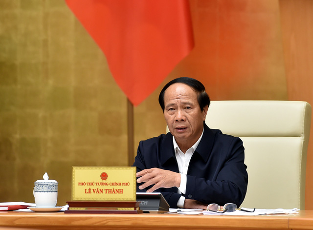 Phó Thủ tướng Lê Văn Thành chủ trì cuộc họp ứng phó với mưa lũ bất thường ở miền Trung