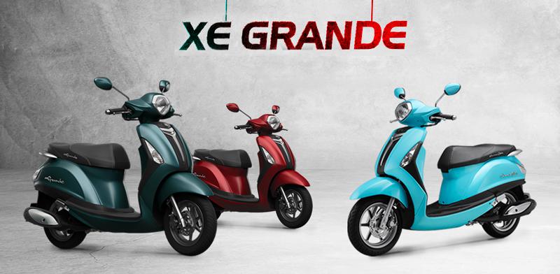 Yamaha Grande có thiết kế theo phong cách Châu Âu - hiện đại và thanh lịch