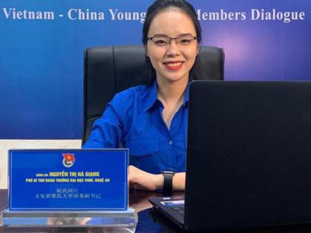 Nữ Phó Bí thư Đoàn trường Đại học Vinh hoạt động tình nguyện vì cộng đồng xuất sắc