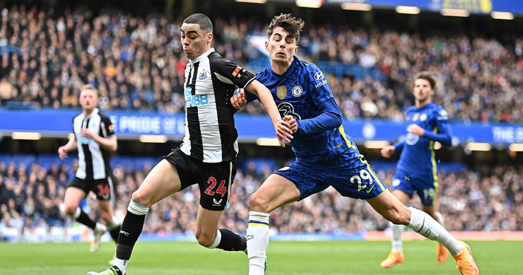 Chelsea thắng nhọc Newcastle 1-0 ở trận đấu gần nhất tại giải Ngoại hạng Anh hôm 13/3