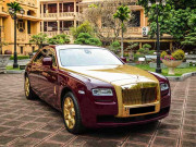 Ngắm xe - Rolls-Royce Ghost &quot;dát vàng&quot; của Chủ tịch FLC có gì đặc biệt