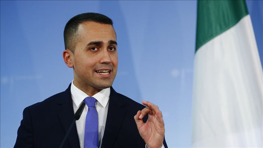 Ngoại trưởng Ý Luigi Di Maio tuyên bố nước này sẵn sàng đảm bảo trạng thái trung lập của Ukraine. Ảnh: AA