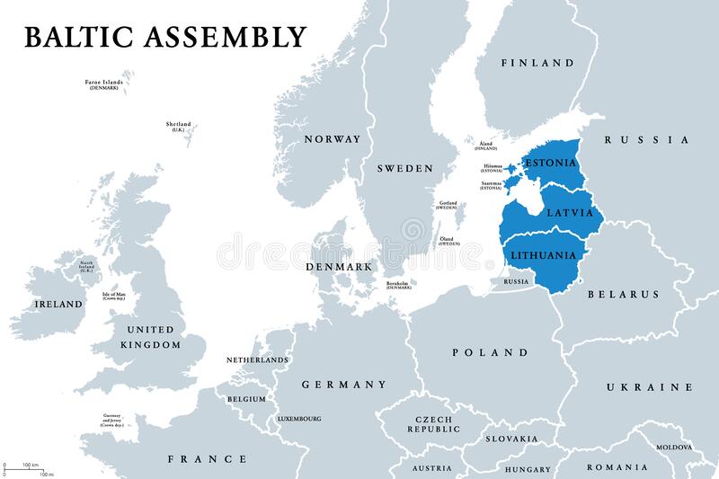 Trước xung đột Nga – Ukraine, 3 nước vùng Baltic từng có mối quan hệ tốt với Moscow (ảnh: Al Jazeera)