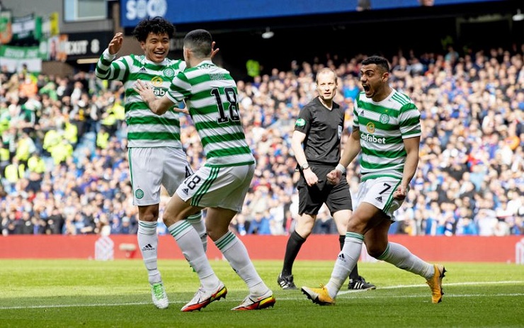 Celtic thắng trận Siêu kinh điển Scotland