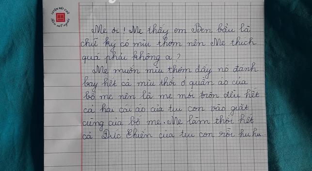 Cậu bé viết thư xin mẹ đừng giặt áo vì sợ mất chữ ký thần tượng khiến dân mạng cười ngất - 2