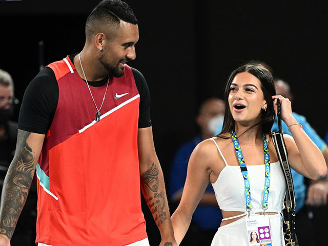 Nóng nhất thể thao tối 4/4: ”Trai hư” Kyrgios chiều bạn gái dự Roland Garros