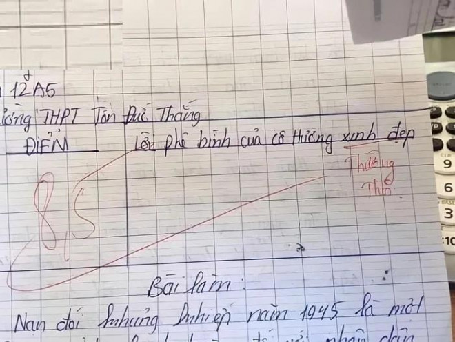 Học trò lầy lội công khai "nịnh" cô giáo, cô giáo cũng hài hước phê đáp lại