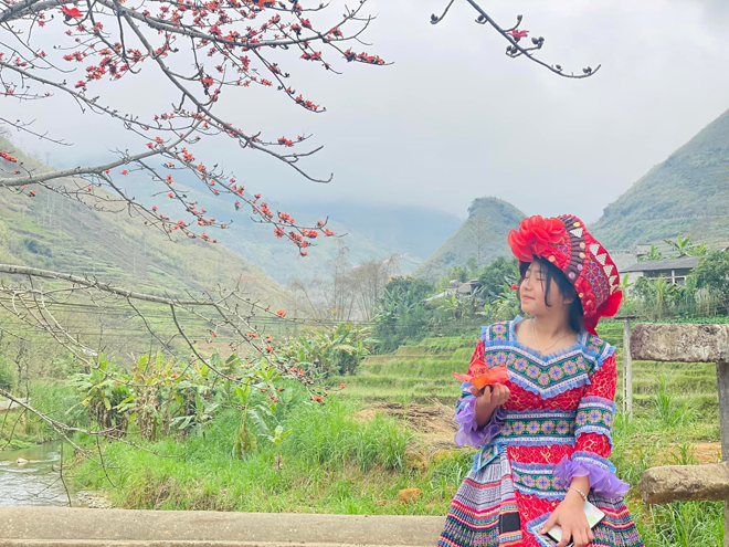 Tháng 4 này, đừng lỡ hẹn Hà Giang với mùa hoa mộc miên rực nở như thế - 6