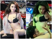 Giải trí - 2 người mẫu nhận án phạt vì &quot;náo loạn&quot; Motor Show, tái xuất vẫn gây sốc