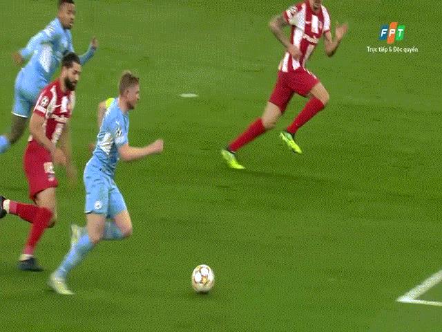 Video bóng đá Man City - Atletico Madrid: Đỉnh cao đấu trí, bước ngoặt thay người (Tứ kết Cúp C1)