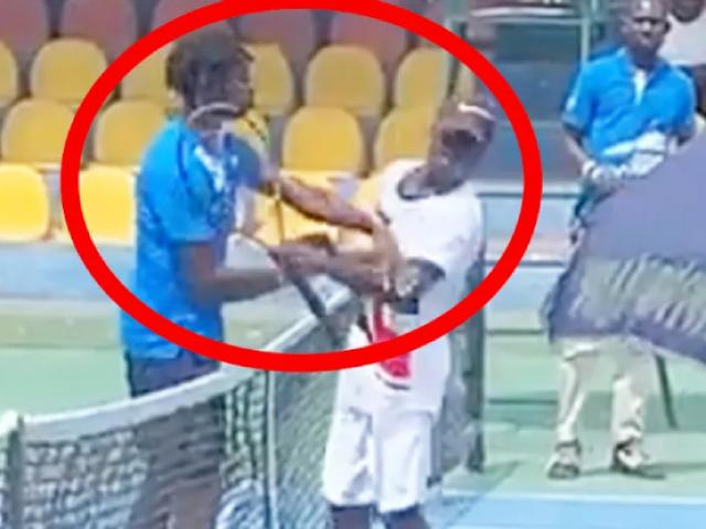 Rúng động tennis: Tay vợt vờ bắt tay rồi tát vào mặt đối thủ