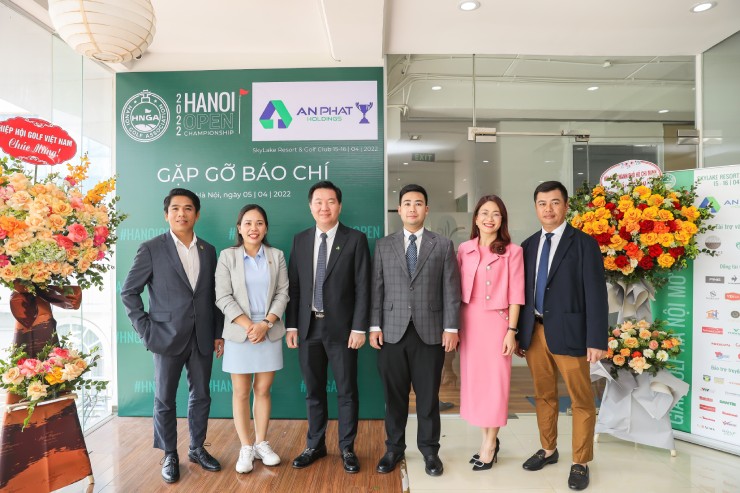 Ban tổ chức&nbsp;giải golf Hanoi Open mở rộng gặp gỡ báo chí