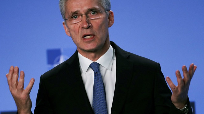 Tổng thư ký NATO Jens Stoltenberg.