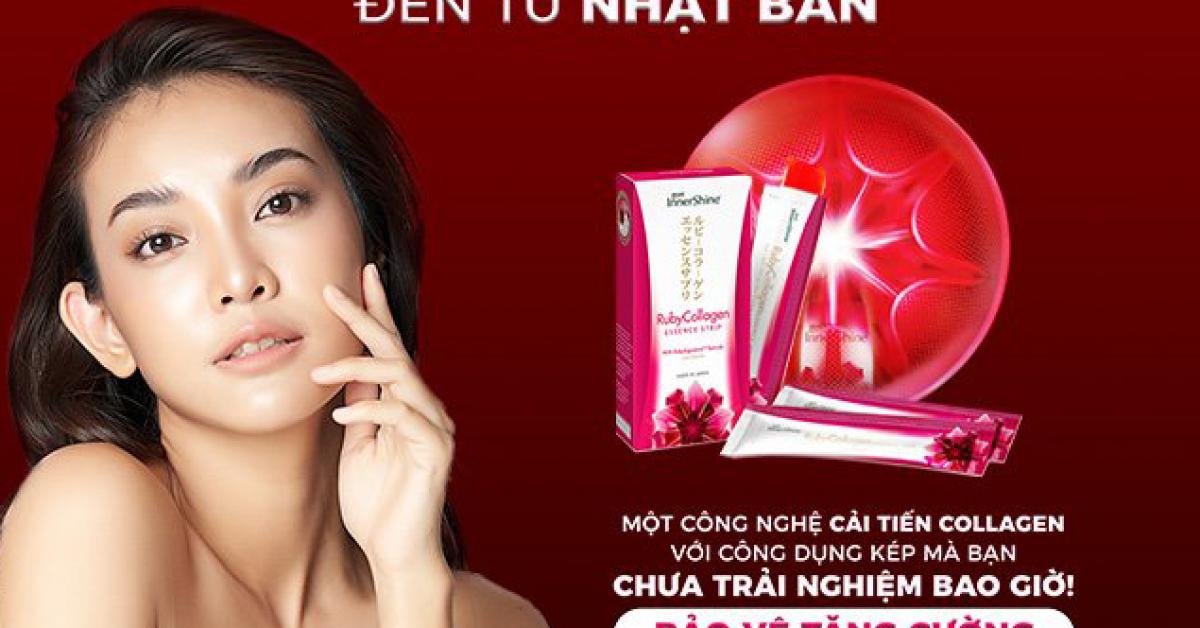 Ruby Collagen Japanese beauty and health protection food is available in Vietnam
