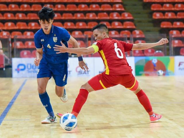 Trực tiếp bóng đá Futsal Việt Nam - Thái Lan: Đòn phản công sắc lẹm (Hết giờ)