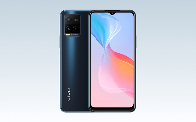 Vivo Y21G màu đen.