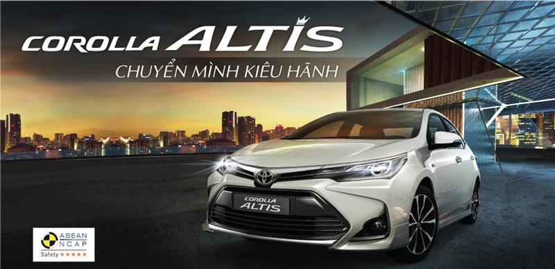 Corolla Altis 2022 vẫn hỗ trợ các tính năng an toàn khác theo tiêu chuẩn ASEAN N-CAP