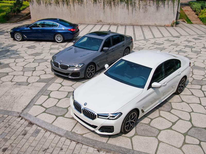 Trên thị trường có 4 phiên bản BMW 5 series: 520i Luxury, 520i M Sport, 530i Standard và 530i M Sport