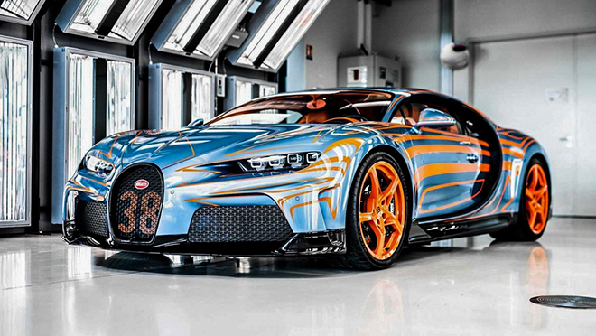 Bugatti Chiron Super Sport sở hữu màu sơn cực độc, có giá bán hơn 80 tỷ đồng - 1