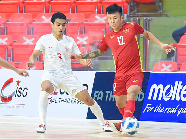 Video bóng đá futsal Việt Nam - Myanmar: Luân lưu định đoạt, vỡ òa vé châu lục (Futsal Đông Nam Á)