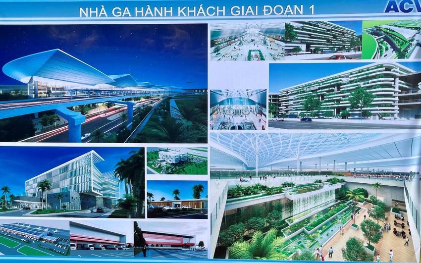 Phối cảnh nhà ga sân bay Long Thành. Ảnh: ACV