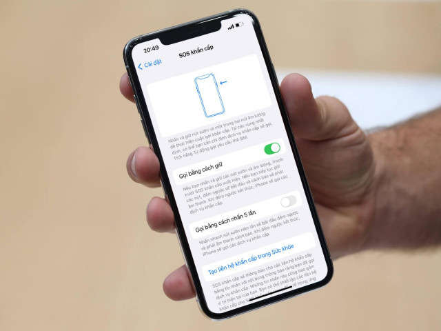 Tính năng này trên iPhone có thể cứu mạng của bạn khi khẩn cấp