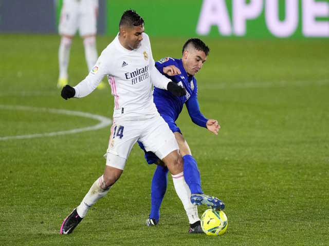 Video bóng đá Real Madrid - Getafe: 2 cú đấm chí mạng, thênh thang về đích (Vòng 31 La Liga)