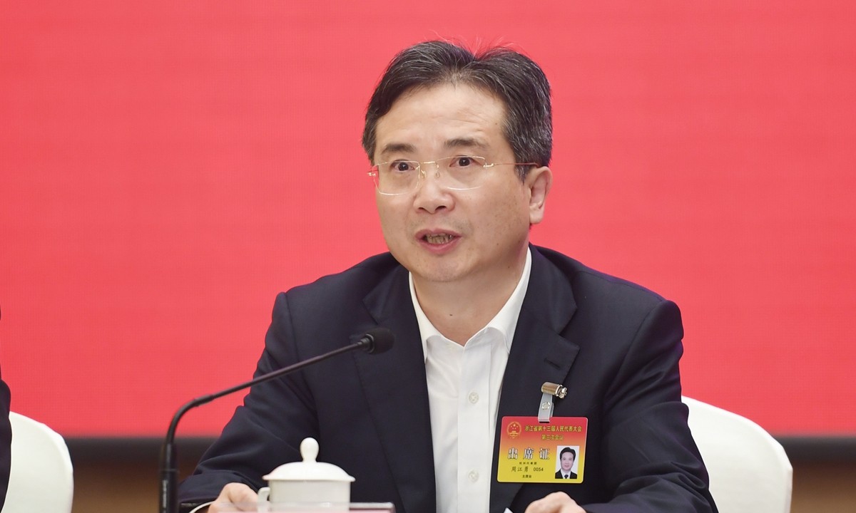 Chu Giang Dũng – cựu bí thư thành ủy thành phố Hàng Châu (ảnh: Hoàn cầu)