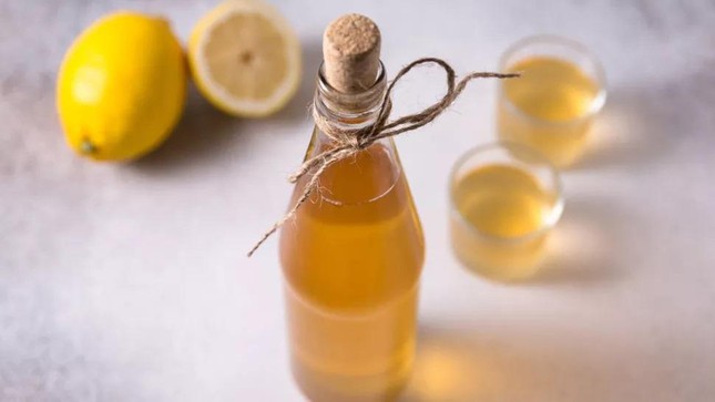 Trà lên men, kombucha, rất tốt cho đường ruột.